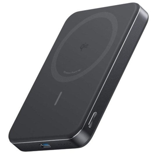 Batteria Esterna Anker MagGo 10000mAh Qi2 Magnetica Ultra Sottile Nera