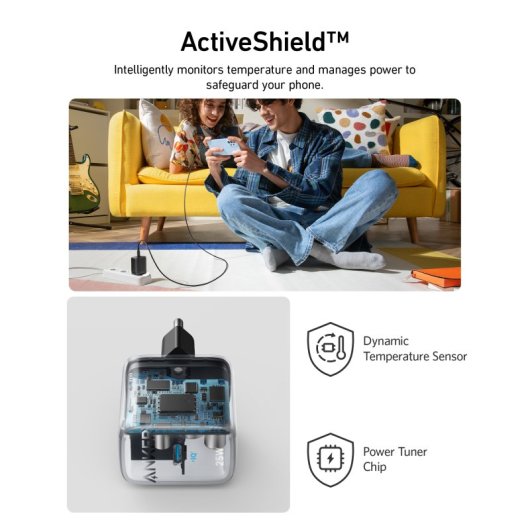 Anker Cargador de Pared USB-C 25W Negro