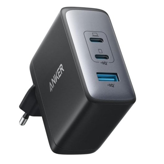 Anker Cargador de Pared 2xUSB-C 1xUSB 100W Negro