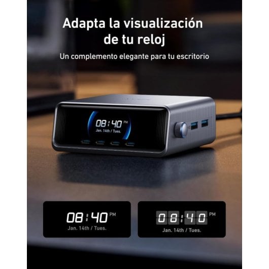 Anker Prime Estación de Carga 6 Puertos GaNPrime 250W