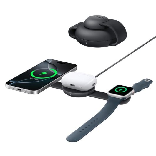 Station de Charge Sans Fil 3 en 1 Anker MagGo Qi2 15W