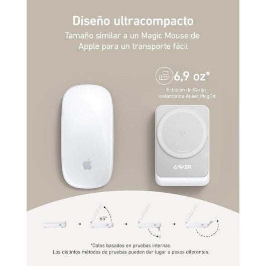 Chargeur sans fil Anker MagGo 3 en 1 Qi2 15 W