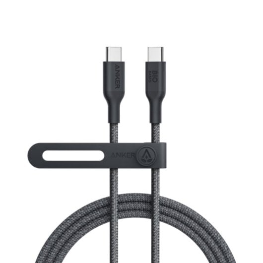 Cavo Anker 544 da USB-C a USB-C (1,8 m, 140 W, bio-nylon, nero)