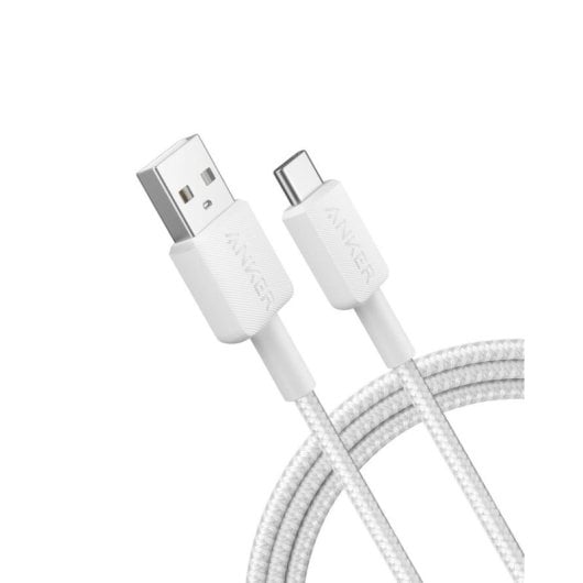 Anker Cable de Nylon Trenzado de USB-A a USB-C 0.9m Blanco