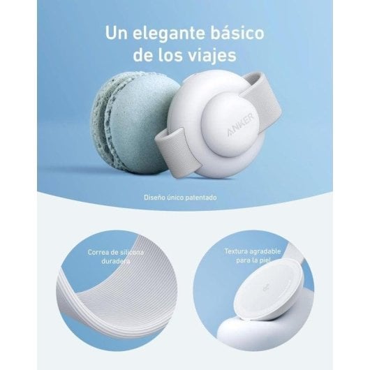 Estación de carga inalámbrica Anker MagGo 3 en 1 MagSafe Qi2 15W Blanco