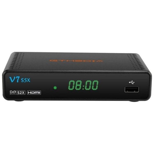 GTMedia V7 S5X Descodificador Satélite DVB-S/S2/S2X FullHD 1080p