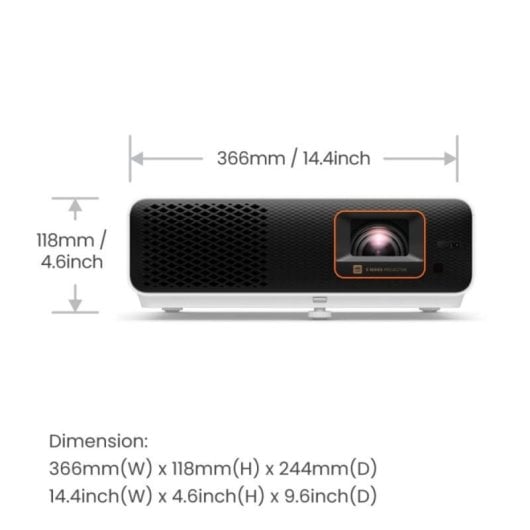 Beamer BenQ X500i 4K UltraHD 2200 Lumen 150" LED DLP Gaming Smart TV Android Kurzdistanz