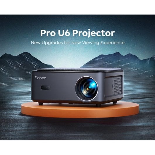 Yaber Pro U6 Proyector LCD 1080p ANSI 800 Lúmenes Wifi