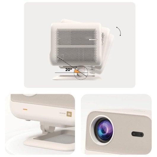 Yaber L2 Plus Projetor ANSI FullHD 1080p Dolby Audio Bluetooth/WiFi 700 Lúmenes