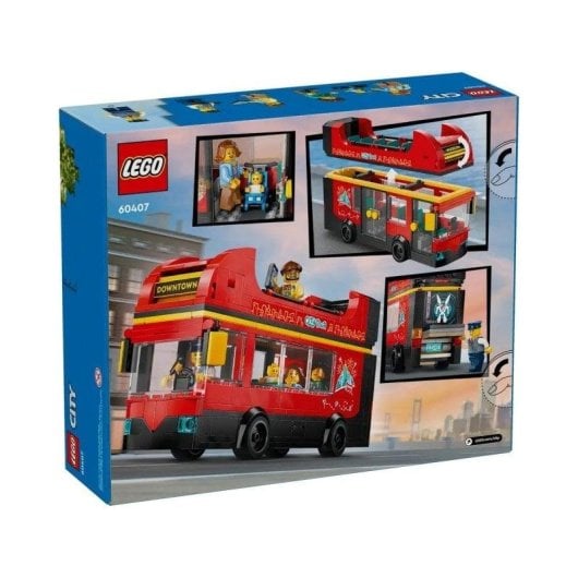 LEGO City Autocarro Vermelho de Dois Andares 384 peças