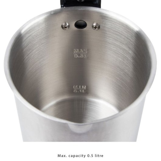 Bomann WKR 1162 CB Hervidor de Agua de Viaje 0,5L 1.00W Acero Inoxidable