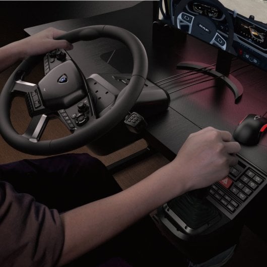 Hori Force Feedback Truck Control System Volante de Corrida para Camião