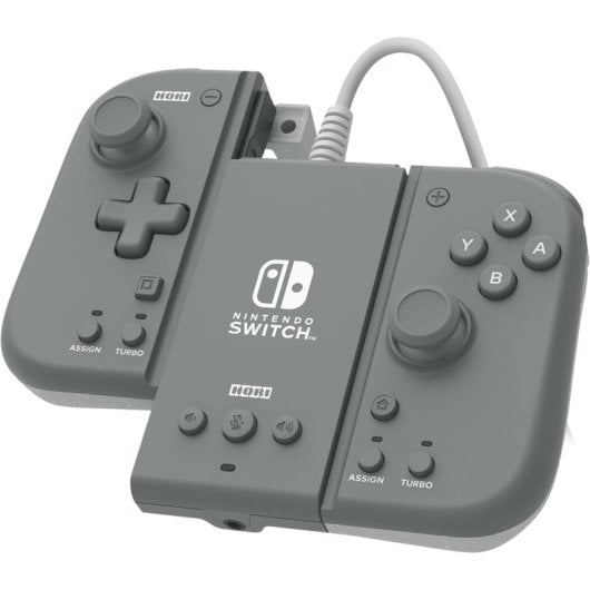 Hori Switch Split Pad Compact Conjunto de Acessórios Cinzento para Nintendo Switch