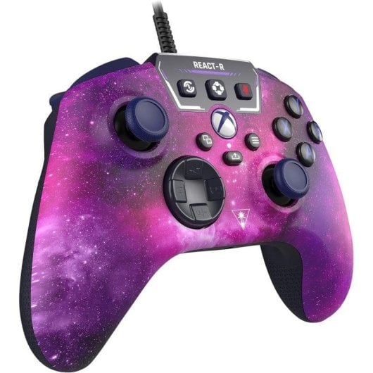Gamepad Turtle Beach React-R Nebula USB kabelgebunden Schwarz Lila PC Xbox