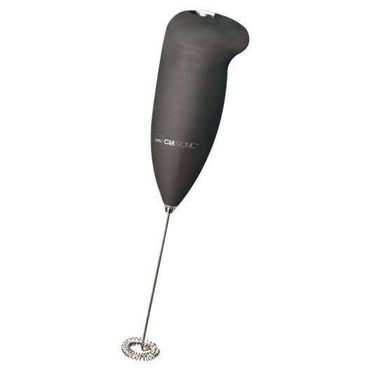 Clatronic MS 3089 Batteriebetriebener Milchaufschäumer, Schwarz