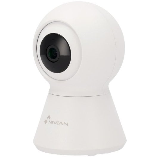 Nivian NVS-IPC-IS5 Caméra de surveillance IP WiFi intérieure QHD 2560x1440 Vision nocturne 355º