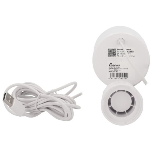 Nivian NVS-IPC-0H3-L Caméra de surveillance IP WiFi extérieure QHD 2560x1440 Vision nocturne couleur
