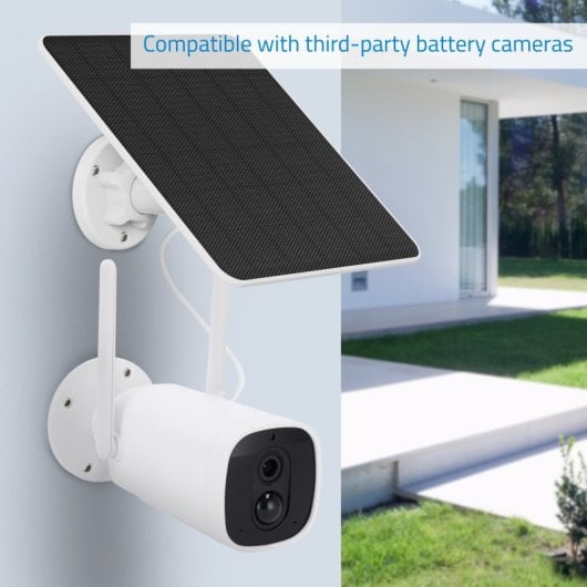 Pannello solare Nivian NV-SOLAR5V-9W 9W per telecamere di sicurezza IP Connettore USB-C