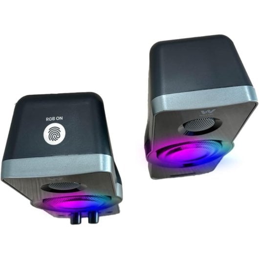 Woxter Big Bass 95 RGB Enceintes 2.0 20W Noir