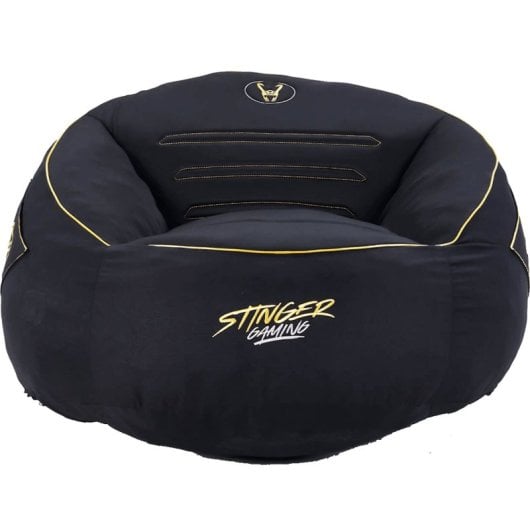 Woxter Stinger Gaming Puff Gamer Viskoelastisch Schwarz und Gold