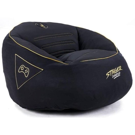 Woxter Stinger Gaming Puff Gamer Viscoelástica Preto/Dourado