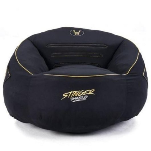 Woxter Stinger Gaming Puff Gamer Viscoelástica Preto/Dourado