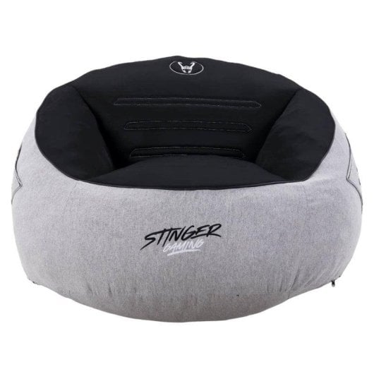 Woxter Stinger Gaming Puff Gamer Viscoelástica Cinzento/Preto
