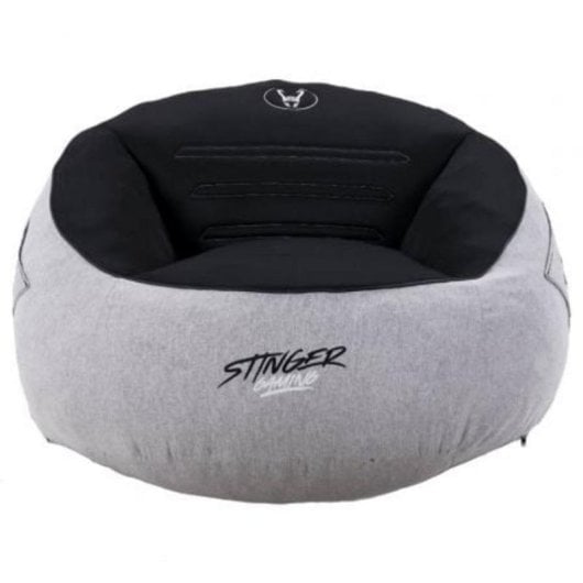 Woxter Stinger Gaming Puff Gamer Viscoelástica Cinzento/Preto