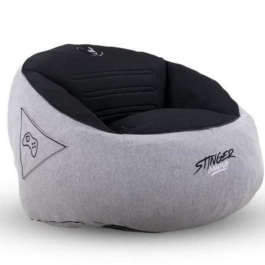 Woxter Stinger Gaming Puff Gamer Viscoelástica Cinzento/Preto