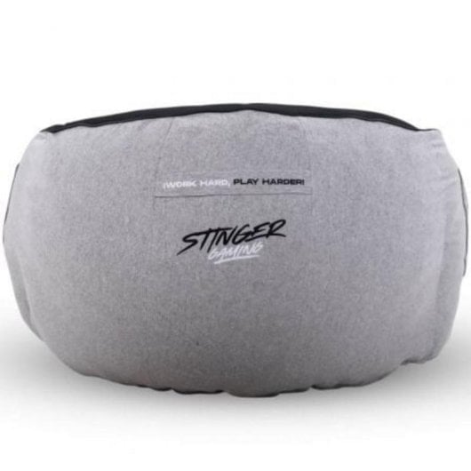 Woxter Stinger Gaming Puff Gamer Viscoelástica Cinzento/Preto
