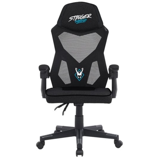 Woxter-Stinger-Station-Sense-Silla-Gaming-Ergonómica-Tela-Negra