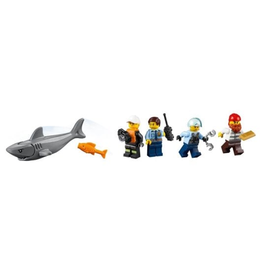 Lego City Misión de Policía Y Bomberos Junto al Mar