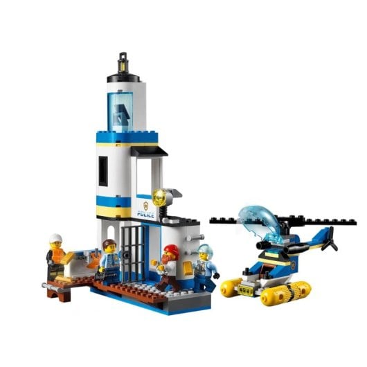 Lego City Misión de Policía Y Bomberos Junto al Mar
