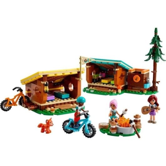LEGO Friends Campamento de Aventura Cabañas Acogedoras 42624 437 pièces