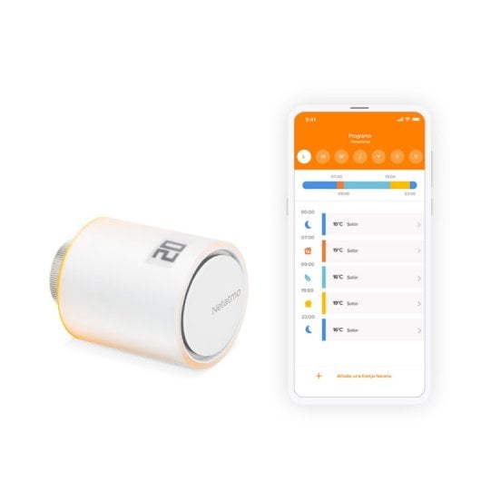 Valvola intelligente aggiuntiva per radiatore Netatmo