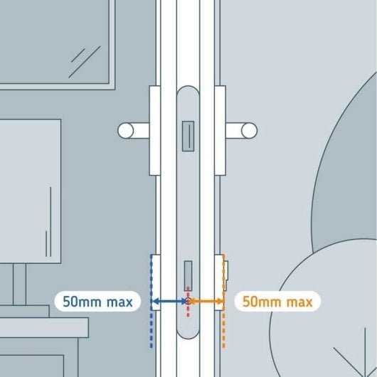 Türschloss Netatmo NDL-EC Bluetooth Öffnung mit Schlüssel, App, NFC Kompatibel mit Apple HomeKit