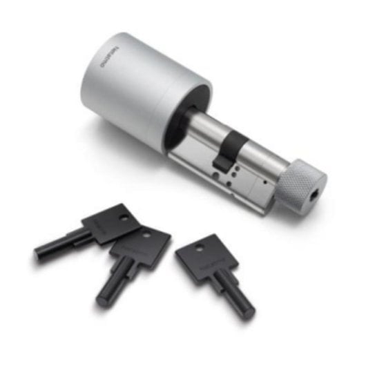 Türschloss Netatmo NDL-EC Bluetooth Öffnung mit Schlüssel, App, NFC Kompatibel mit Apple HomeKit