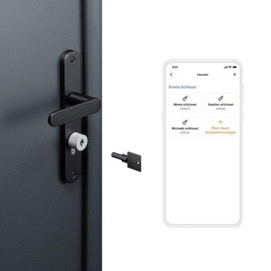 Serratura Intelligente Netatmo NDL-K3U Chiave NFC Sicurezza Avanzata Compatibile con App