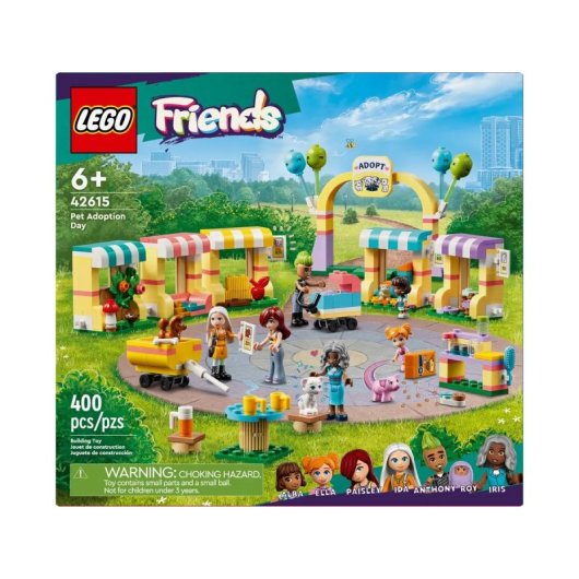 Tag der Haustieradoption von Lego Friends