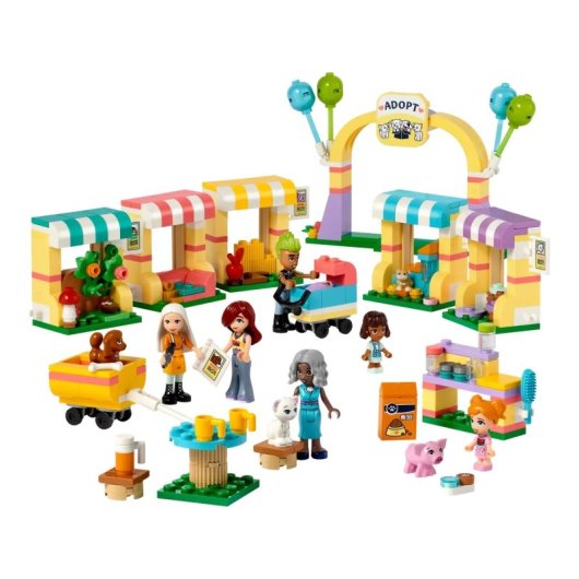 Tag der Haustieradoption von Lego Friends