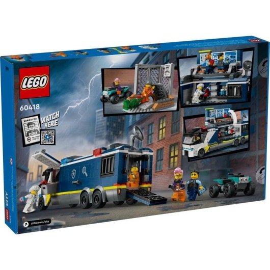 LEGO City Camion Laboratoire de Police Criminelle 674 pièces