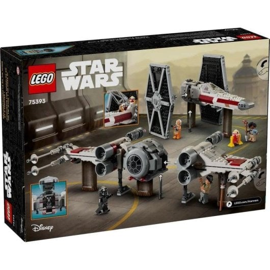 LEGO Star Wars Caca TIE e Ala-X Fusionados 1063 peças