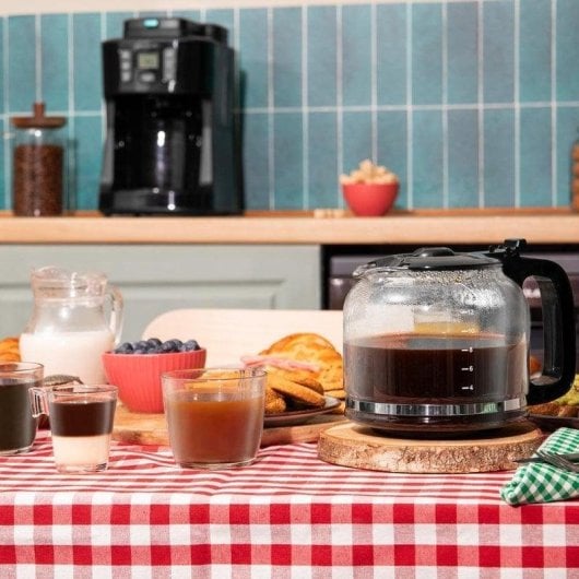 Kaffeemaschine Tropf Cecotec Coffee 66 Grind & Drop 1,8L Edelstahl mit Mahlwerk