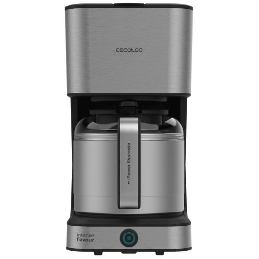 Cecotec Coffee 66 Drop & Thermo Cafetera de Goteo 12 Tazas Acero Inoxidable