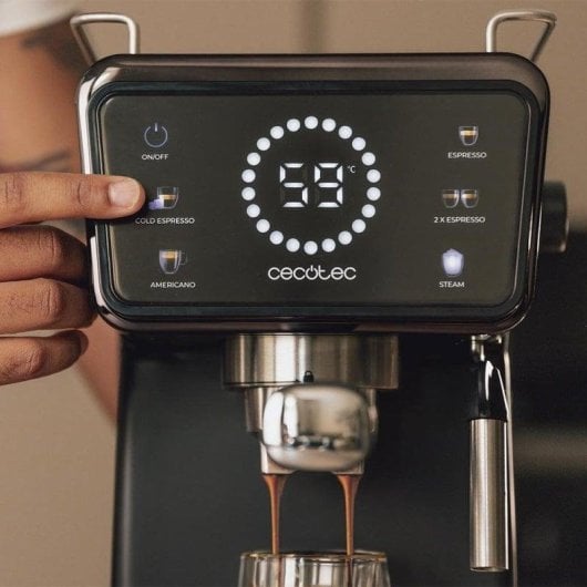 Kaffeemaschine Espresso Cecotec Power Espresso Touch ColdBrew 1,5L 20 bar Touchscreen
