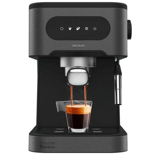 Cafetera Expresso Cecotec Power Espresso 20 ColdBrew 1,5L 20 bares con pantalla táctil y vaporizador