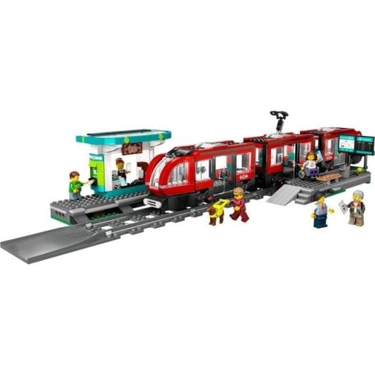 LEGO City Tramway Urbain avec Station 60473 811 pièces