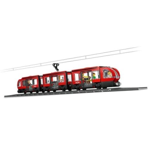 LEGO City Tramway Urbain avec Station 60473 811 pièces