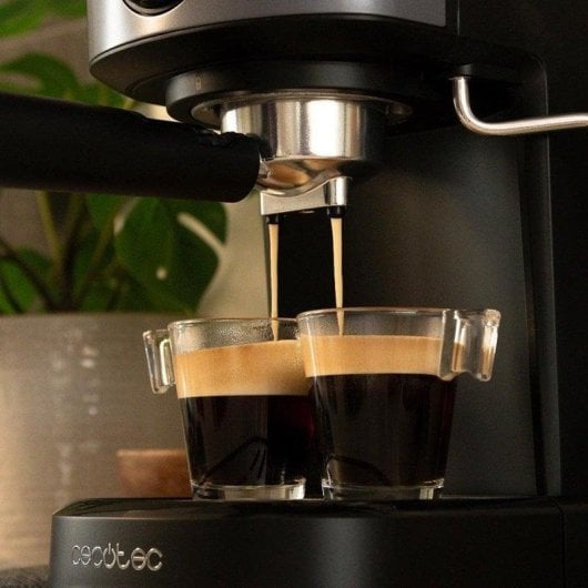 Kaffeemaschine Espresso Cecotec Power Espresso 20 Pecan Pro 1,25L 20 bar mit Dampfdüse