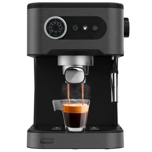 Cecotec Power Espresso 20 Pro Cafetera Espresso 20 Bares Negra